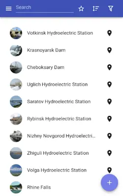 Hydroelectric power plants android App screenshot 9