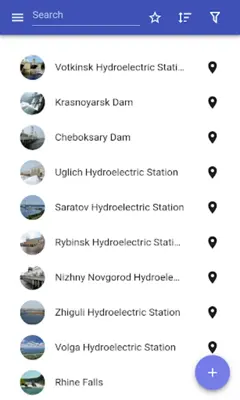 Hydroelectric power plants android App screenshot 14